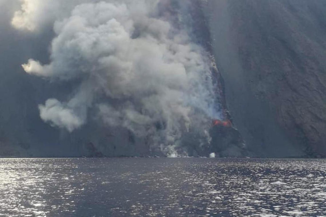 Izbruhnil italijanski ognjenik Stromboli