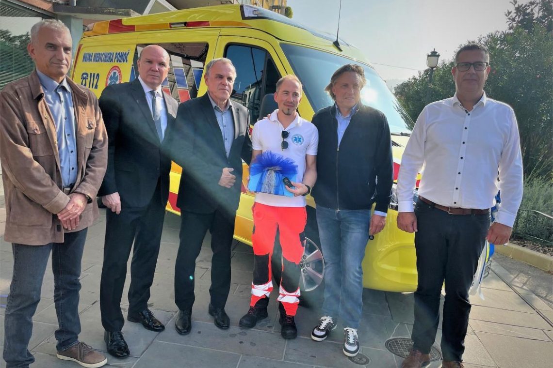 Novo reševalno vozilo za slovensko Istro, do konca leta nameravajo kupiti še eno