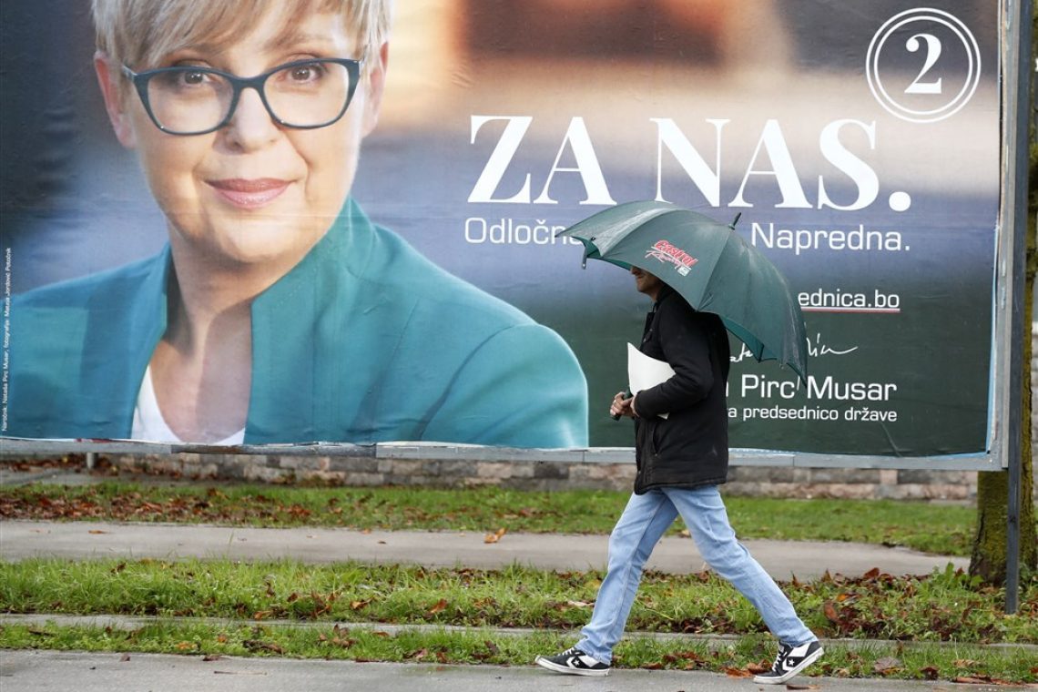 Pirc Musarjeva v polnem volilnem štabu pričakuje zmago
