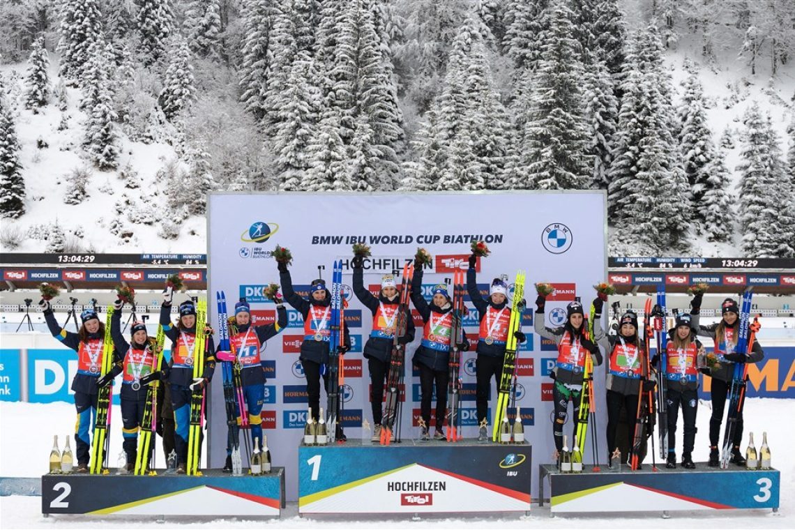 Francoska štafetna zmaga, Slovenke presenetile z osmim mestom
