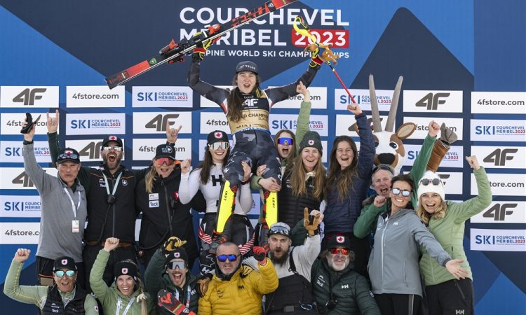 Kanadčanka St-Germain presenetila Shiffrin za slalomski naslov