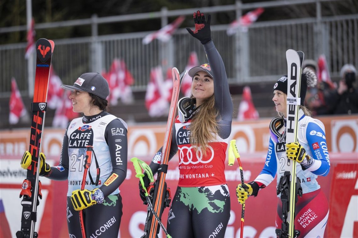 Goggii nepredvidljivi smuk v Crans Montani, Štuhec v vremenski loteriji deveta