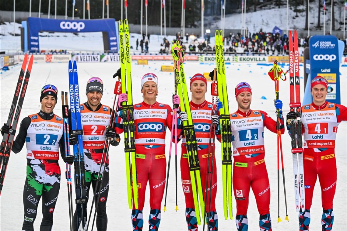 Švedinji in Norvežana najboljši na zadnjem ekipnem sprintu