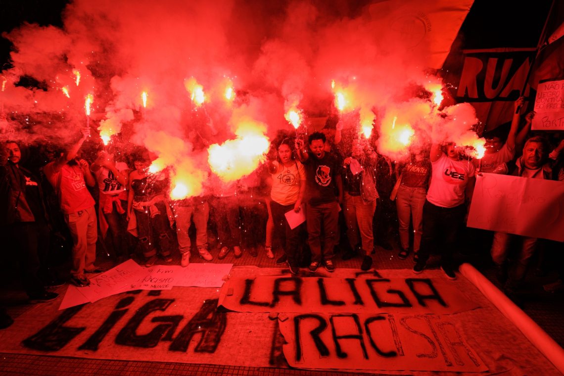 V Braziliji protesti zaradi rasnih žaljivk proti Viniciusu