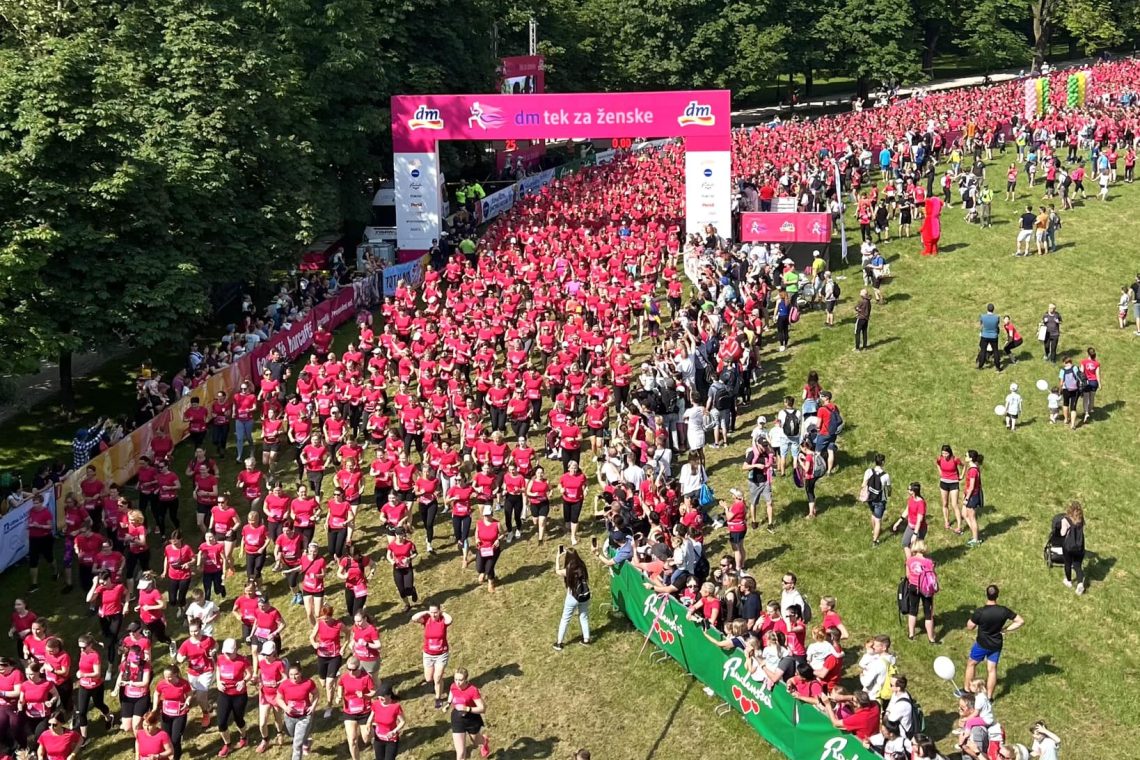 Na 17. dm-teku za ženske 10.000 udeležencev 