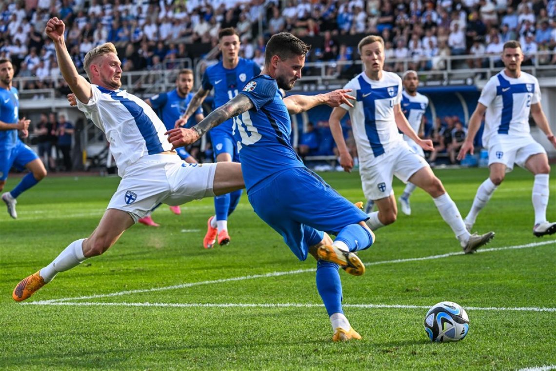Slovenski nogometaši Finsko zapuščajo brez točk