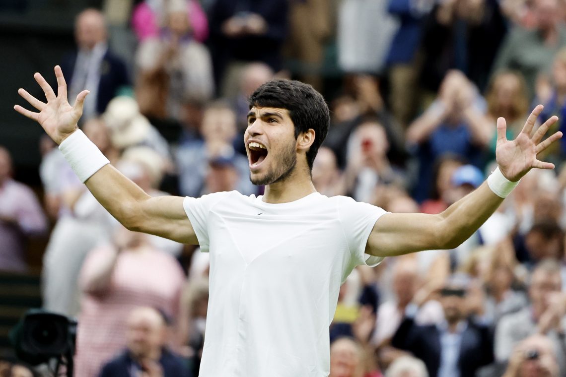 Alcaraz se je pridružil Đokoviću v finalu Wimbledona