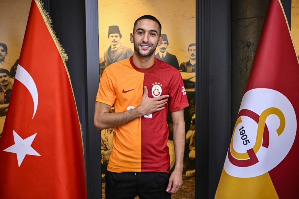 Ziyech okrepil Galatasaray, Zaniolo k Aston Villi