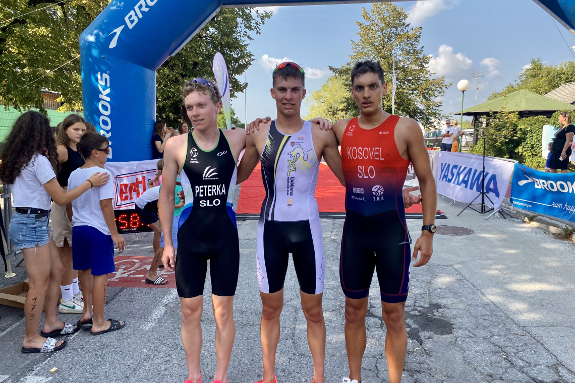 Denša in Vrtačič državna prvaka v sprint triatlonu