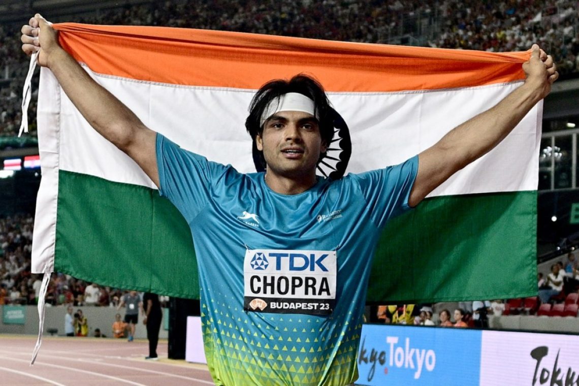 Neeraj Chopra prvi Indijec z zlatom na SP v atletiki