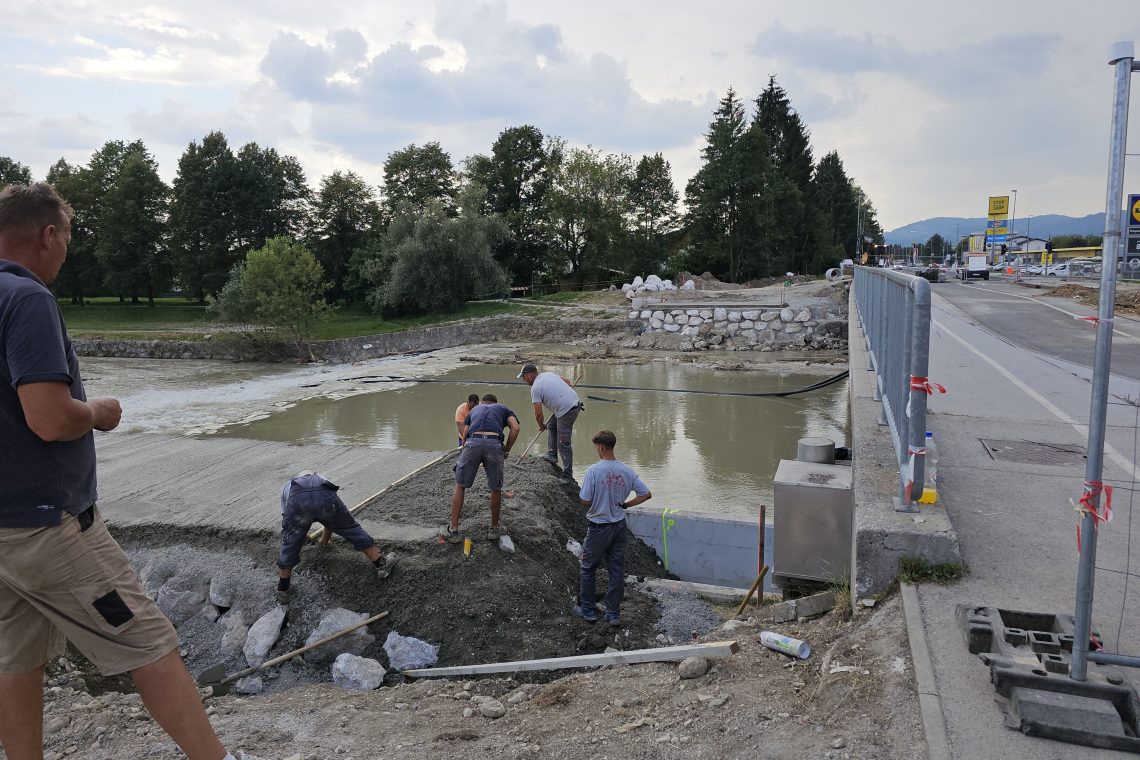V občini Domžale na lokalni javni infrastrukturi za 700.000 evrov škode