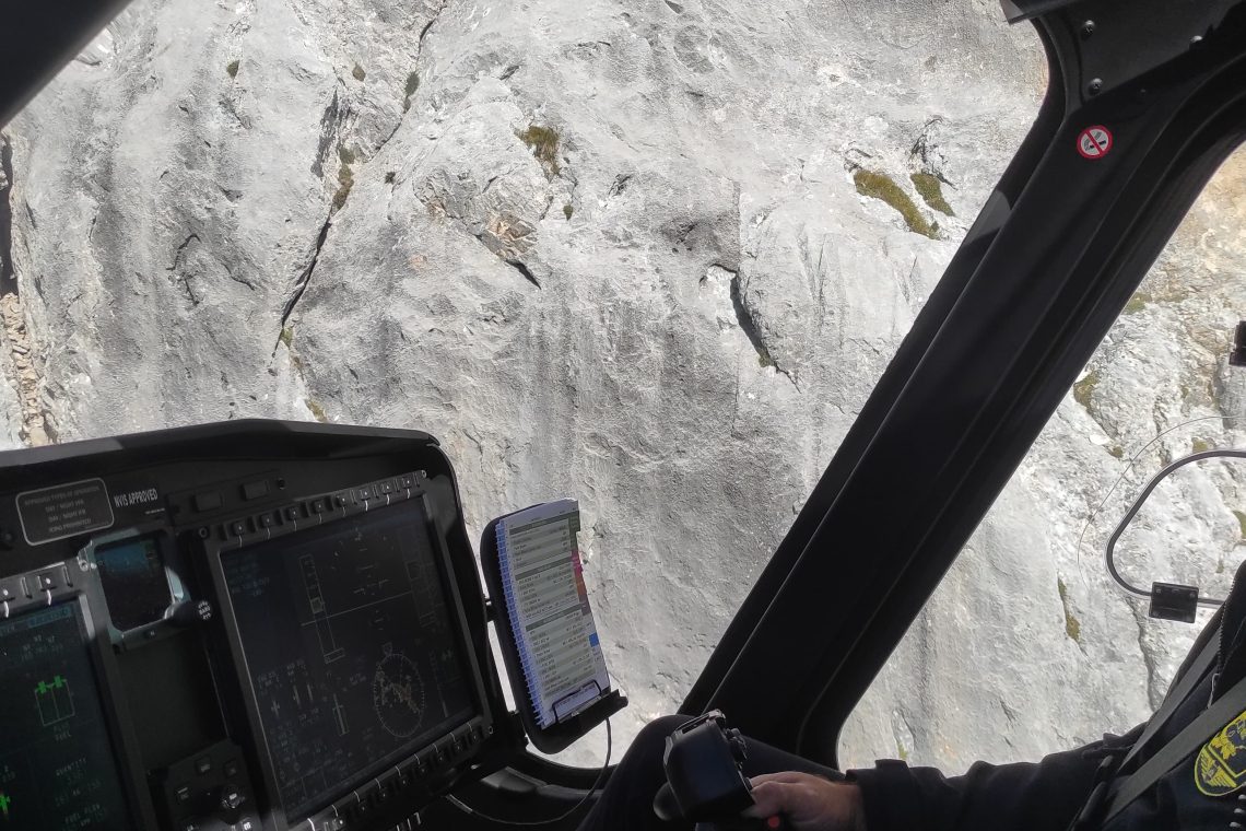 Helikopterski reševalni vikend se je včeraj končal šele pozno zvečer