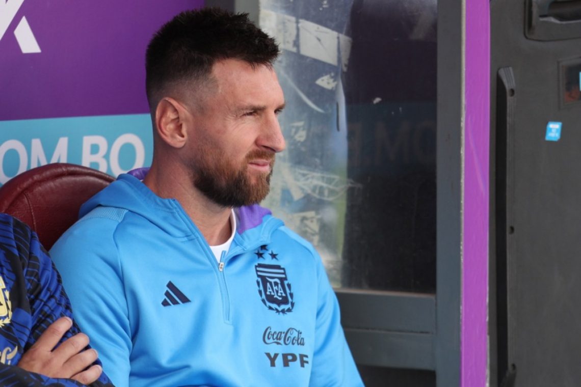 Messi z igrišča zaradi "mišične utrujenosti"