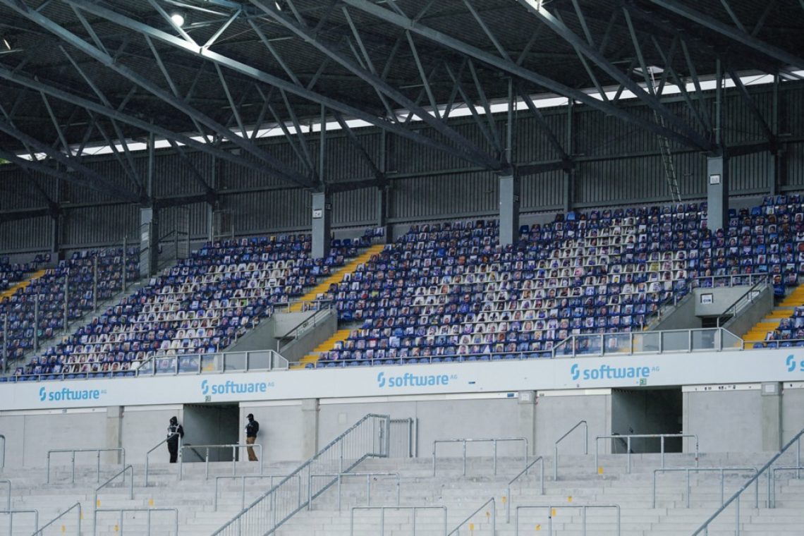 Darmstadt navijačem ponudil možnost izkušnje brezdomstva na stadionu 