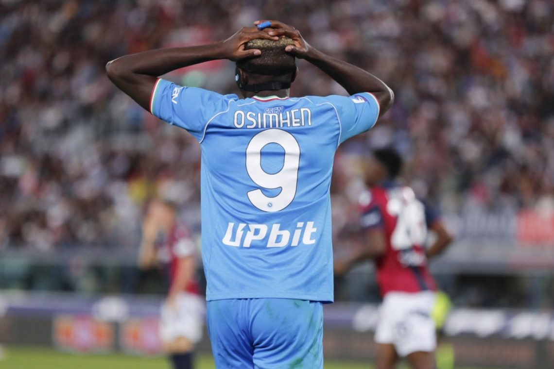 Agent Osimhena zagrozil s tožbo Napoliju zaradi objave na TikToku
