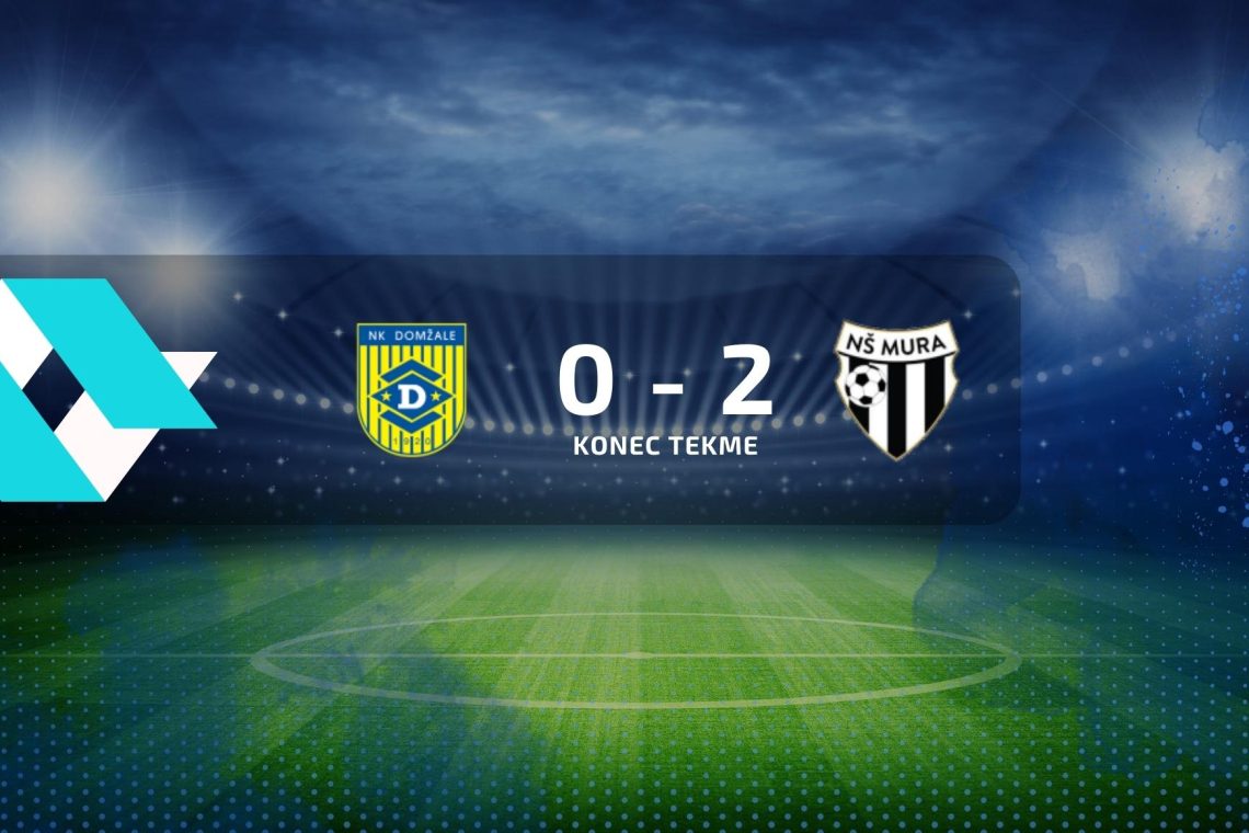 Nogometaši Domžal so izgubili proti Muri z 0:2