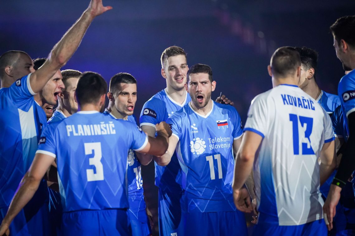 Slovenski odbojkarji s tremi točkami tudi proti Egiptu