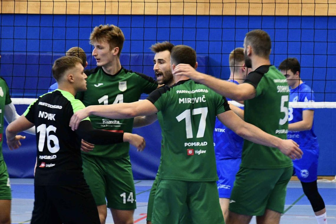 Za konec drugega kroga še zmaga odbojkarjev Panvite Pomgrada