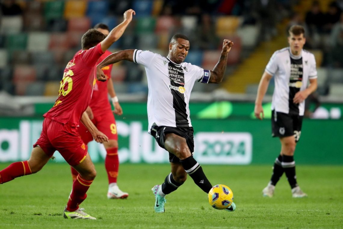 Udinese tudi po tekmi z Leccejem brez zmage v serie A