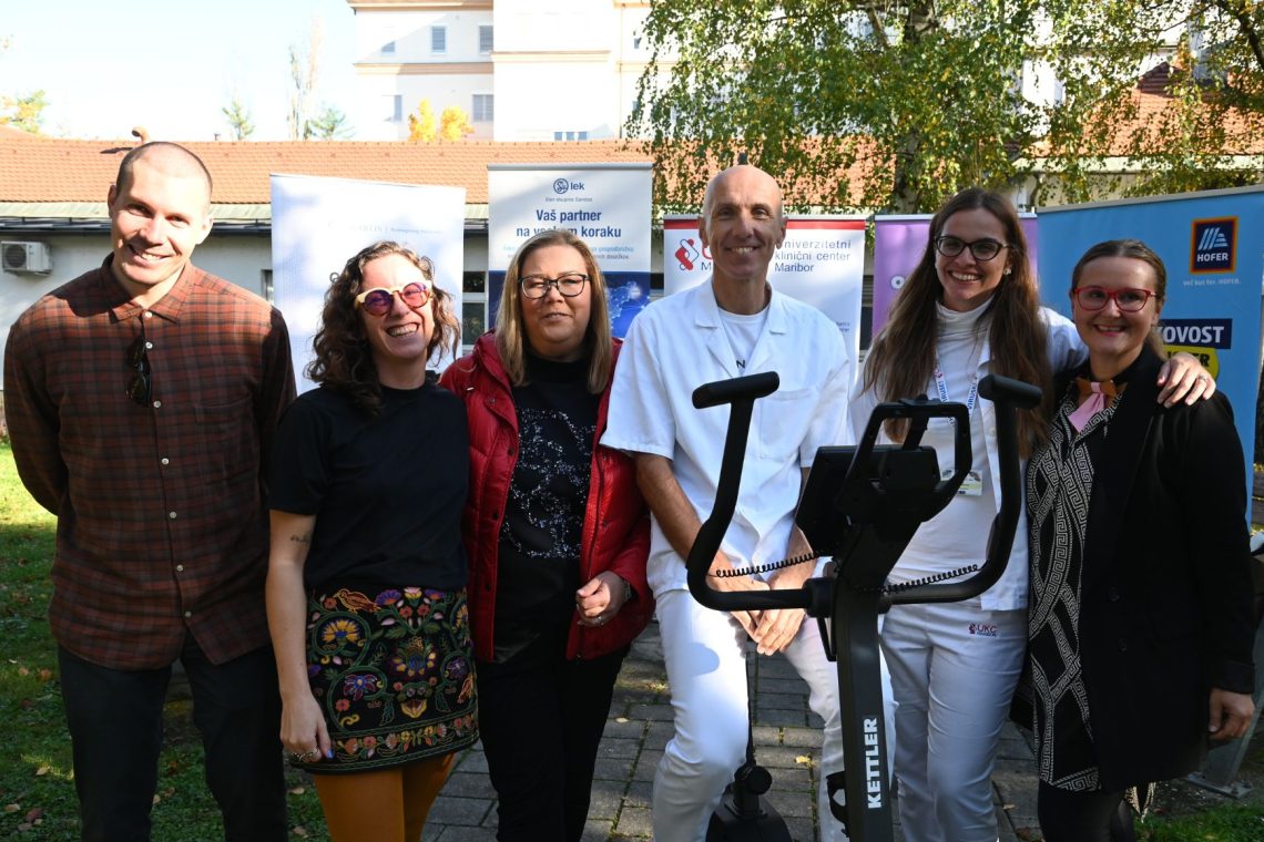 Dobrodelno kolesarjenje za bolnike z rakom obrodilo sadove