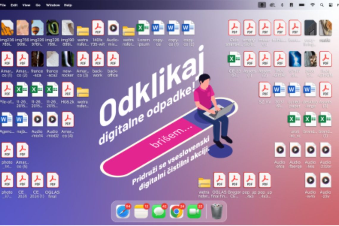 Odklikajmo digitalne odpadke - izkoristimo dodatni dan v letu za digitalno čistilno akcijo  