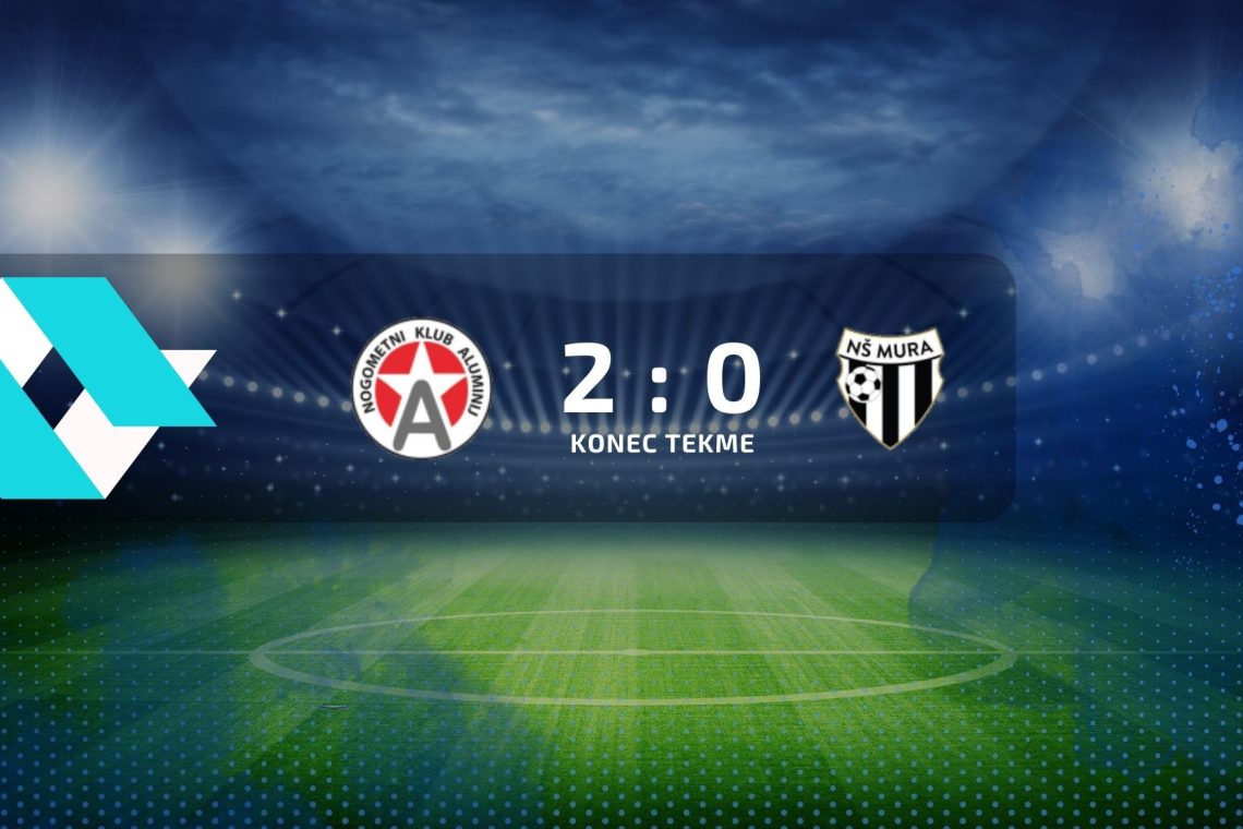 Nogometaši Aluminija so premagali Muro z 2:0 