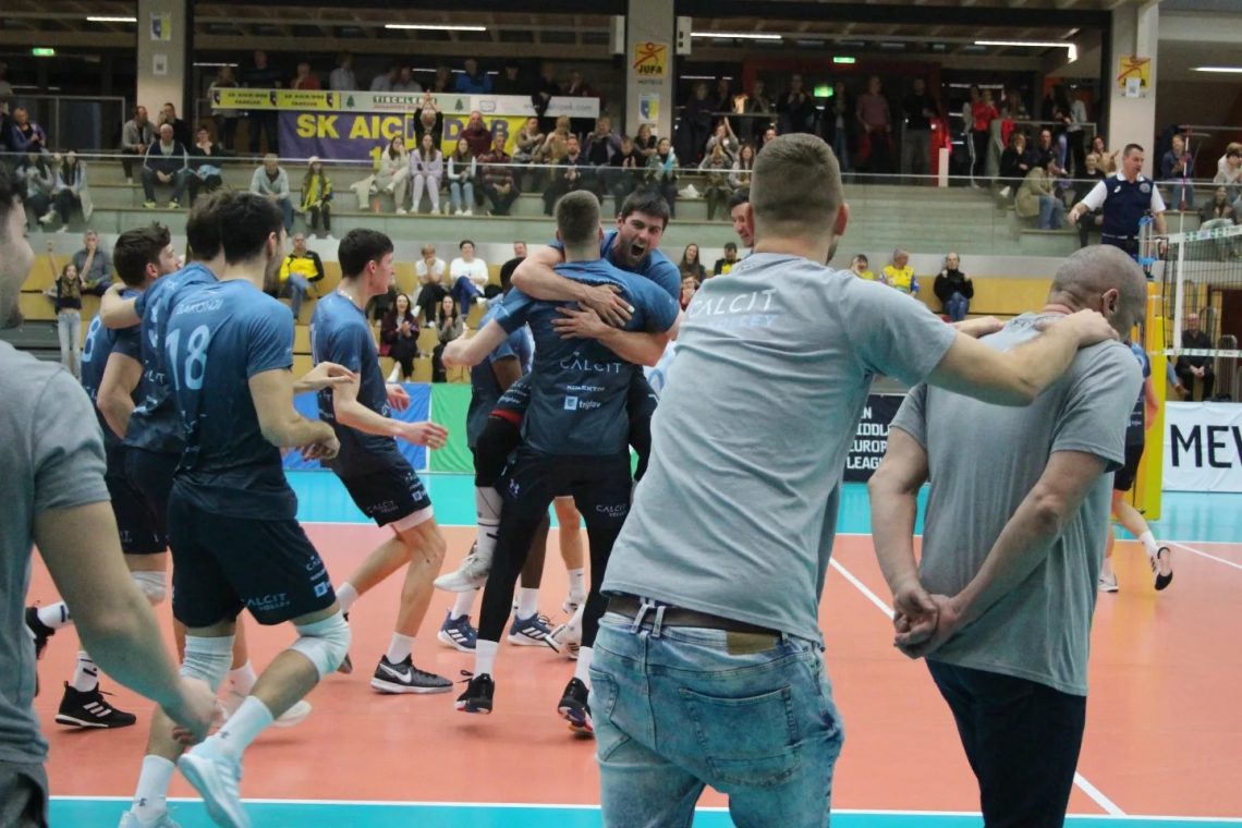 Odbojkarji Calcita Volleyja petič pokalni zmagovalci