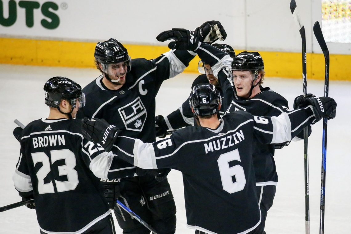 Kopitar s kralji boljši od vodilne ekipe iz Vancouvra