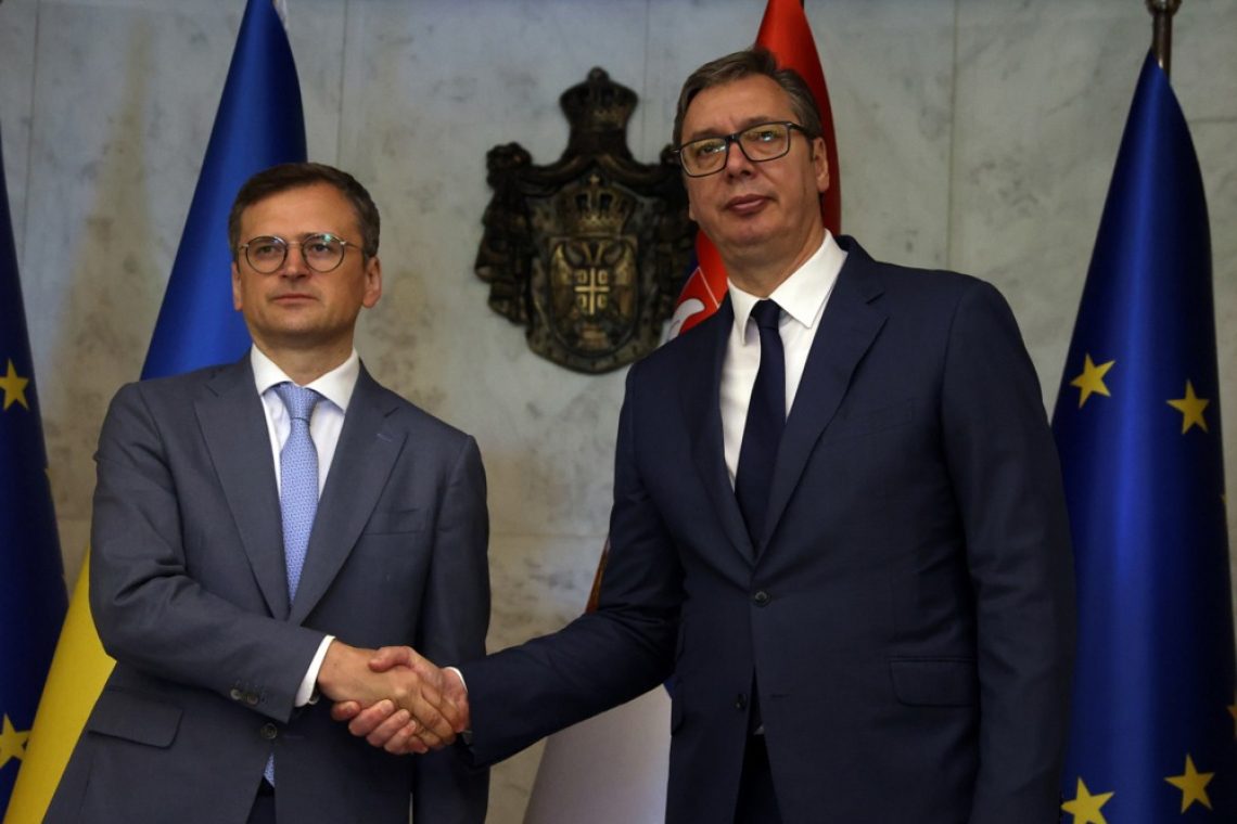 Vučević in Vučić na srečanju s Kulebo podprla ozemeljsko celovitost Ukrajine