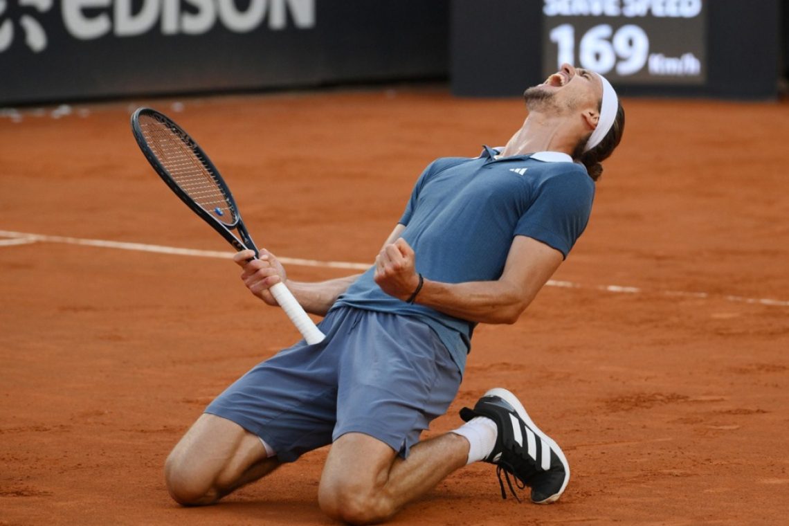 Alexander Zverev drugič osvojil turnir v Rimu