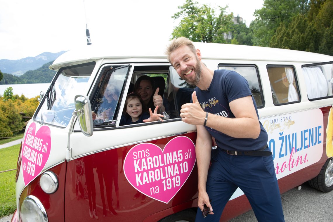 Dobrodelna turneja za Karolino – rešimo ji življenje