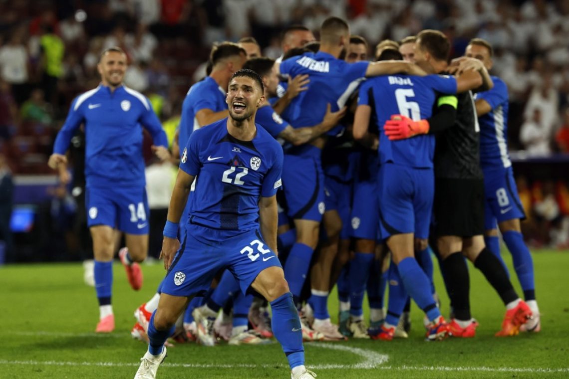 Slovenski nogometaši po 0:0 z Anglijo v osmini finala EP