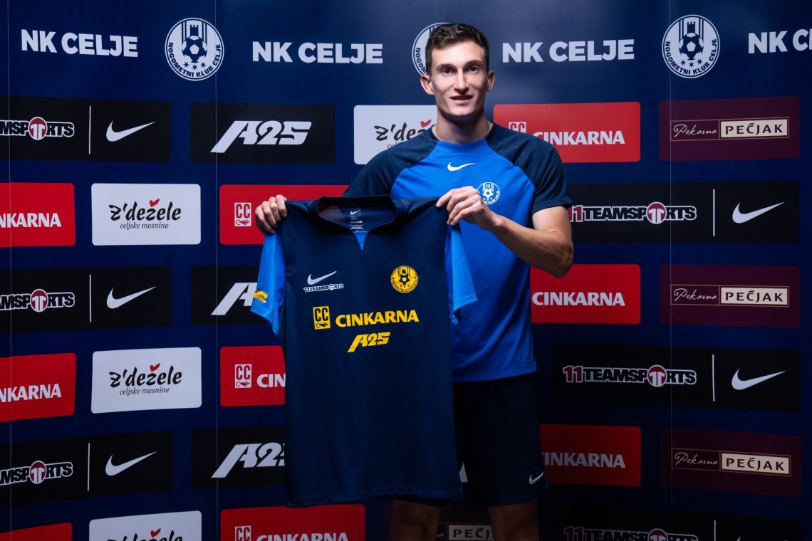 Matija Kavčič je novi član NK Celje