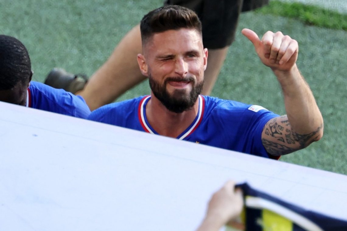 Giroud se je uradno poslovil od reprezentance