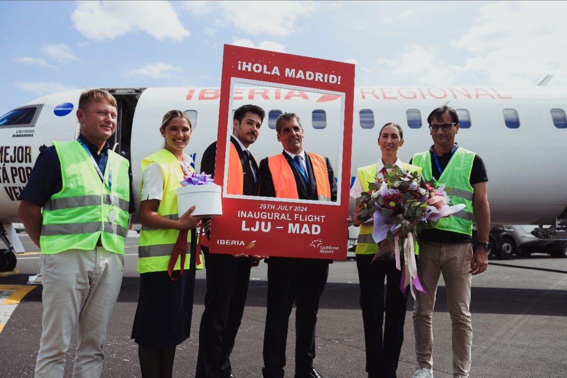Letalski prevoznik Iberia povezal Ljubljano in Madrid