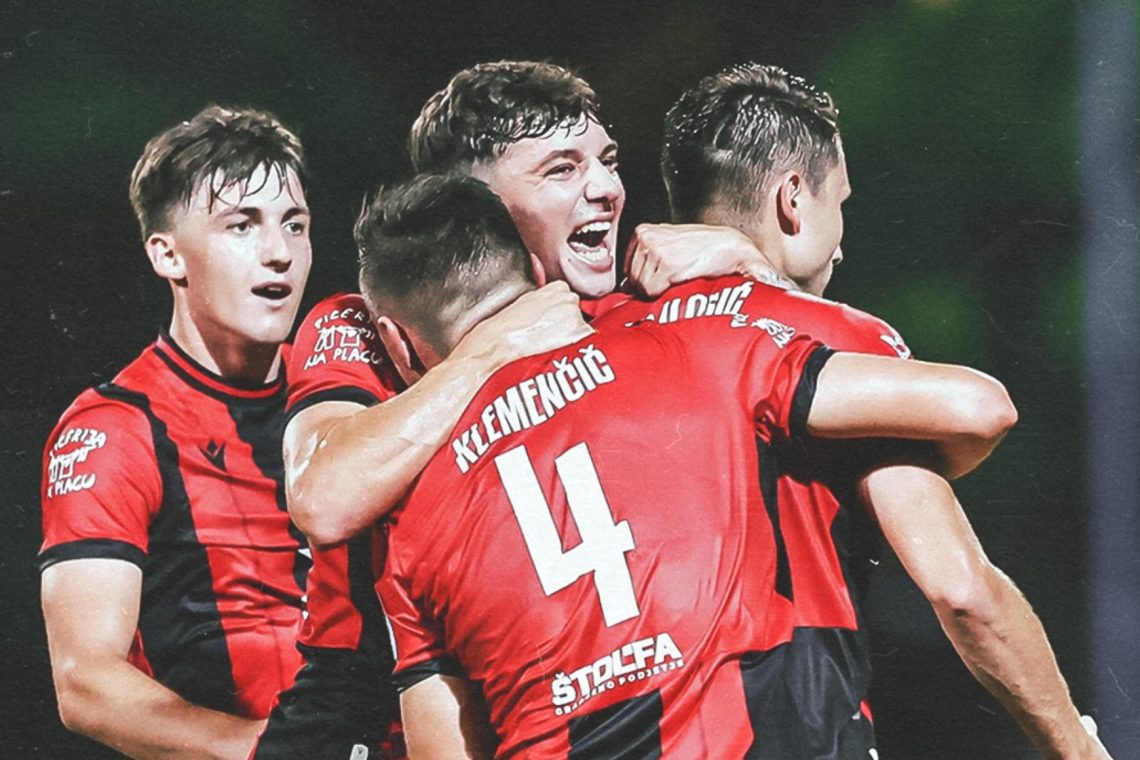 Nogometaši ajdovskega Primorja so premagali Domžale z 2:1 
