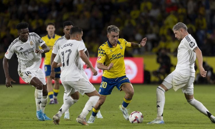 Real Madrid s točko iz Las Palmasa, visoka zmaga Girone