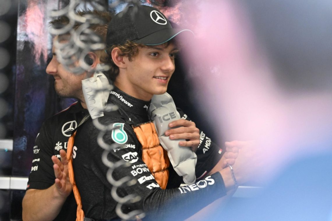 Osemnajstletni Antonelli naslednik Hamiltona pri Mercedesu