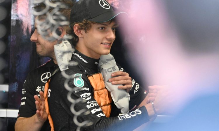 Osemnajstletni Antonelli naslednik Hamiltona pri Mercedesu