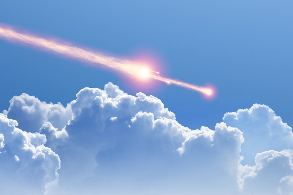 Asteroid razsvetlil nočno nebo nad Filipini