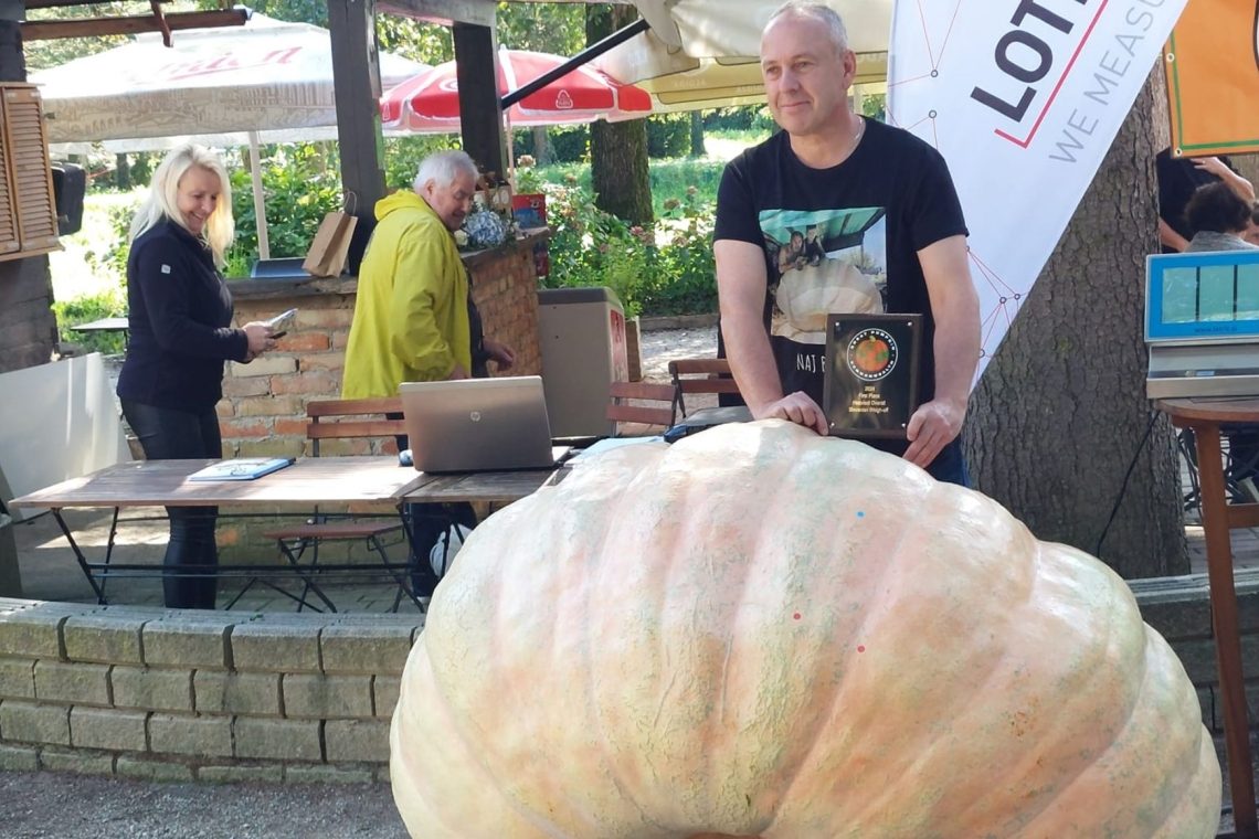 Najtežja buča je imela 615 kilogramov
