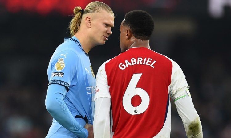 Manchester City v izdihljajih tekme do točke proti Arsenalu
