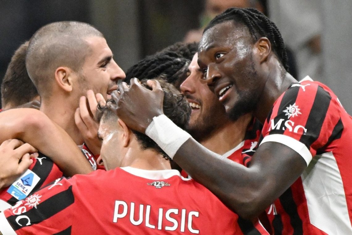 Milan v prvem polčasu postavil temelje za začasni skok na vrh