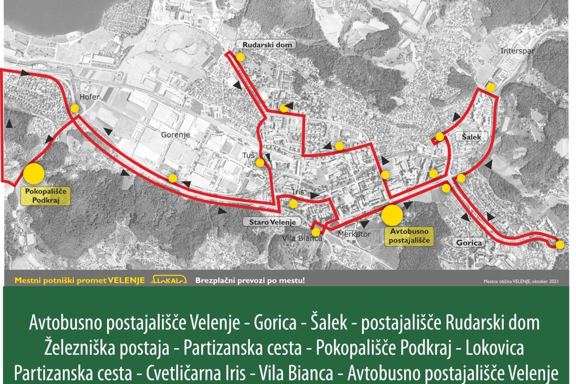 Ob dnevu spomina na mrtve z Lokalcem do pokopališča vsakih 30 minut
