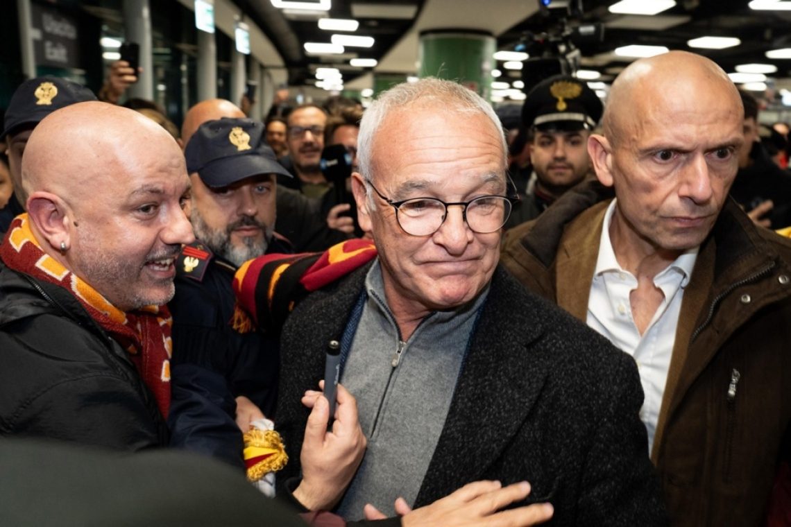 Ranieri še tretjič prevzema Romo