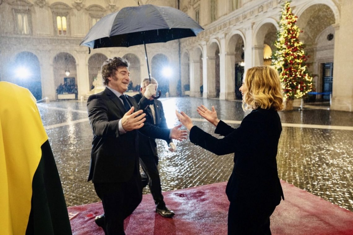Milei prejel italijansko državljanstvo