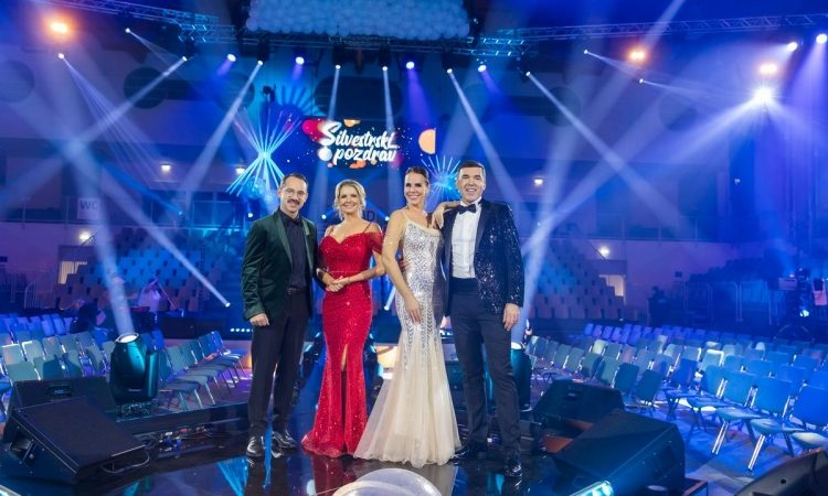 Silvestrski pozdrav in Slovenska muska v Stožicah na vrhu gledanosti