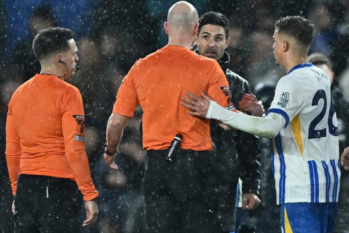 Brighton vzel točki Arsenalu