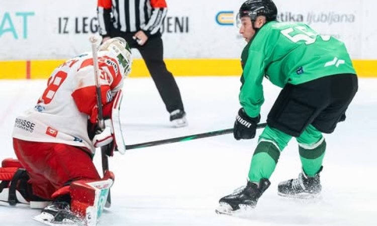 Hokejisti Olimpije Ljubljane so premagali Bolzano z 2:1