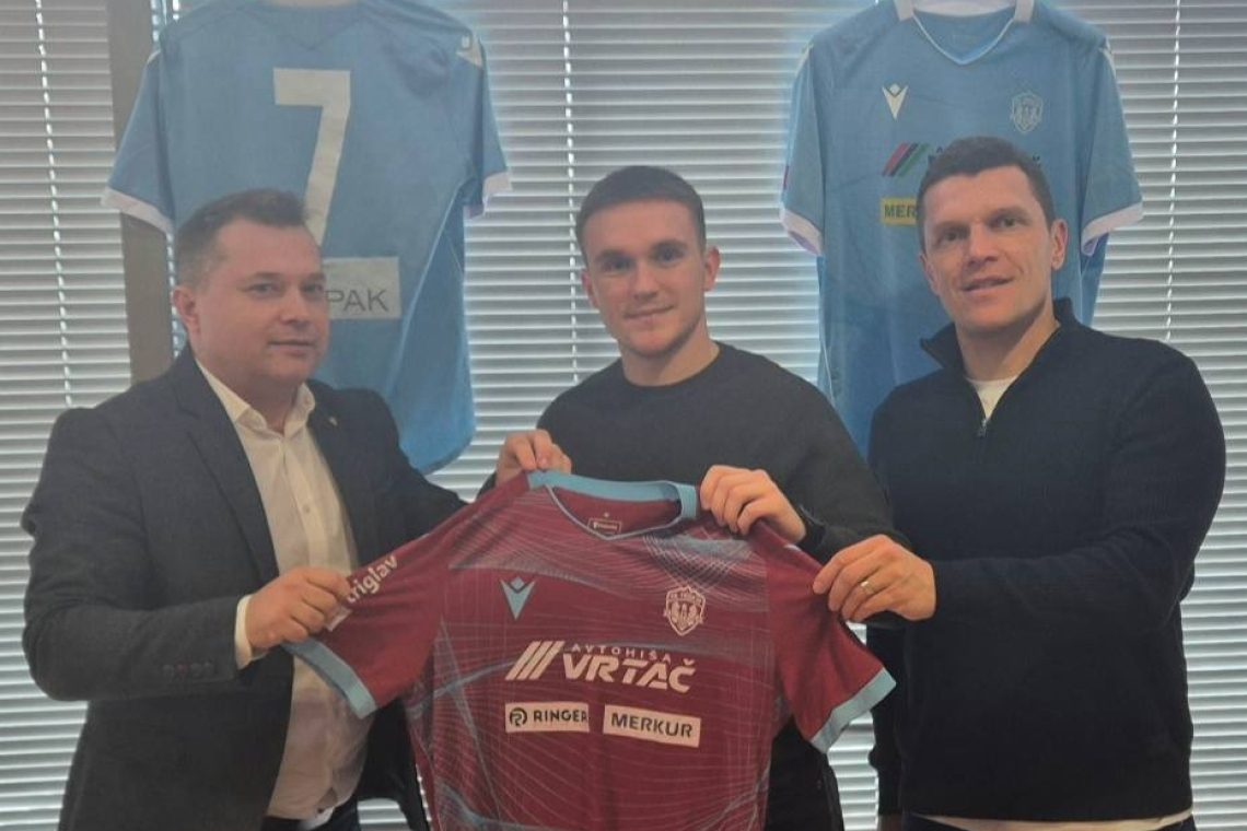Triglav okrepil hrvaški bočni branilec Patrik Klančir